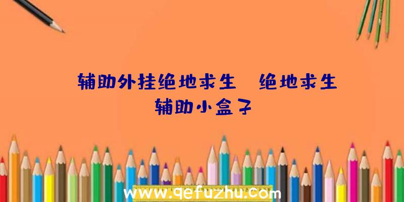 「辅助外挂绝地求生」|绝地求生辅助小盒子